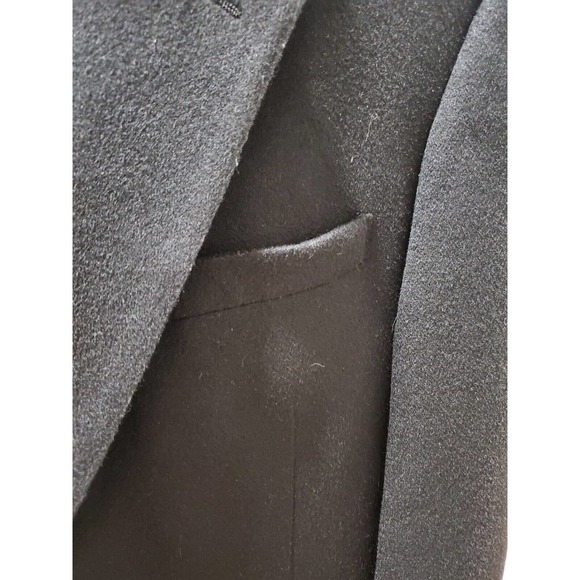 Jos. A Bank Men Solid Black Single Breasted 100% Camel Hair Blazer 42L - Picture 4 of 10